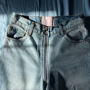 Revice denim zipper jeans